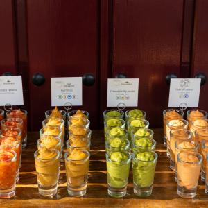 Detalle de buffet de desayuno del Parador de Albacete