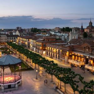 Imagen panorámica de Alcalá cerca del Parador de Alcalá de Henares