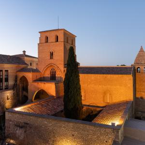 Vista de torre del Parador de Alcañiz