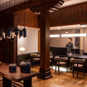 Recepción del Parador de Bielsa