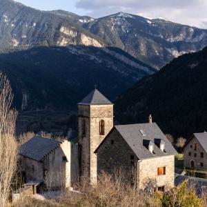Javierre en el entorno del Parador de Bielsa