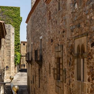 Detalle exterior del Parador de Cáceres