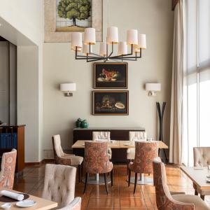 Detalle del restaurante del Parador de Cáceres