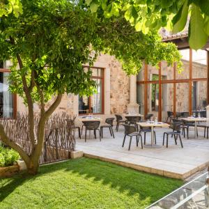 Terraza del restaurante del Parador de Cáceres