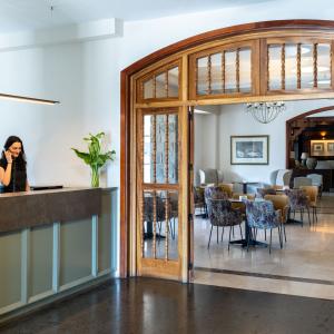 Recepción del Parador de Las Cañadas del Teide