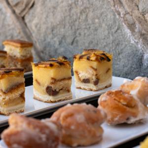 Detalle del buffet de desayuno del Parador de Las Cañadas del Teide