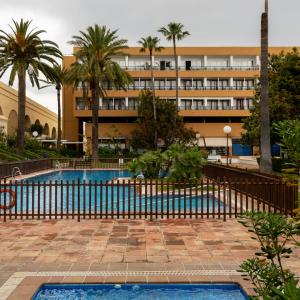 Vistas del Parador de Ceuta desde la piscina