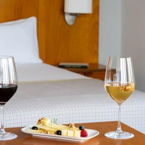 Servicio de habitaciones en el Parador de Ceuta
