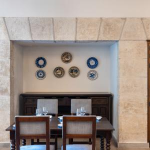 Detalle mesa en el restaurante del Parador de Ciudad Rodrigo