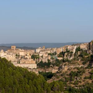 Panorámica de Cuenca cerca del Parador de Cuenca