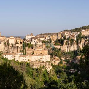 Imagen panorámica del Parador de Cuenca y su entorno