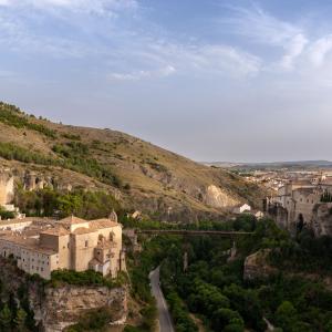 Parador de Cuenca en una vista panorámica
