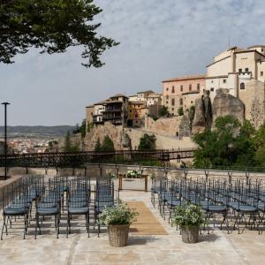 Ceremonia civil en el Parador de Cuenca