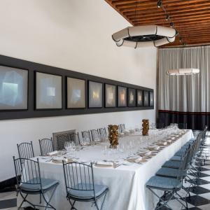 Zona de banquete en el Parador de Cuenca