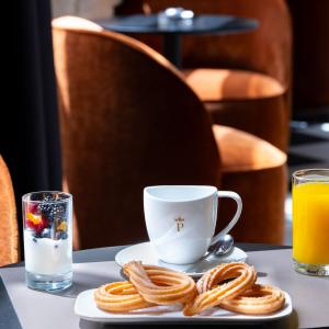 Detalle de desayuno del Parador de Cuenca