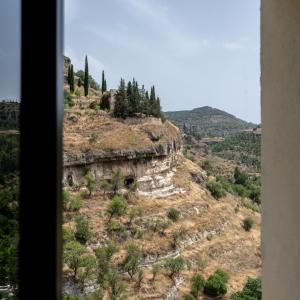 Vistas desde una de las habitaciones del Parador de Cuenca