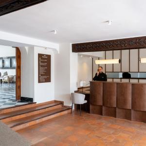 Recepción del Parador de Cuenca