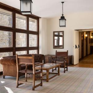 Zona de paso del Parador de Fuente Dé