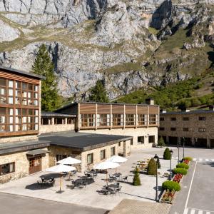 Terraza del Parador de Fuente Dé