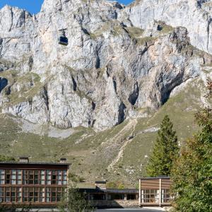 Vista parcial del Parador de Fuente Dé