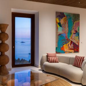 Zona de clientes del Parador de Ibiza