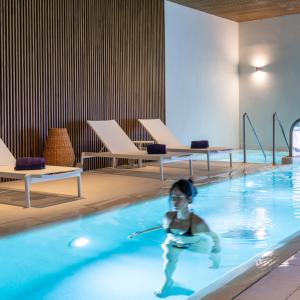 Piscina del spa del Parador de Ibiza