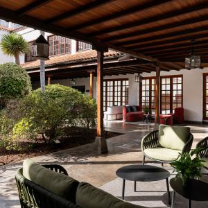 Patio interior del Parador de La Palma