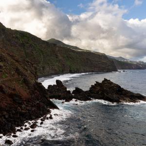 Playa de los Nogales cerca del Parador de La Palma