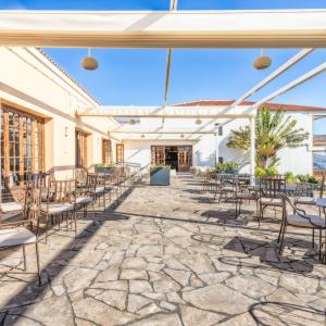 Terraza del espacio gastronómico Parador de La Palma