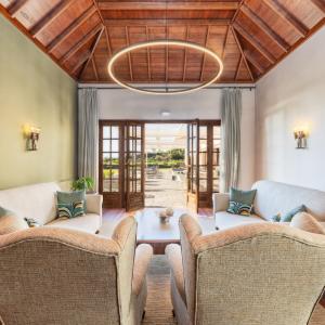 Sala de clientes del Parador de La Palma