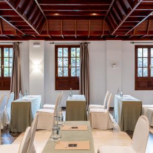 Vista general de salón de eventos del Parador de La Palma