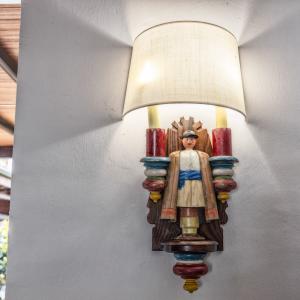 Lámpara decorativa del Parador de La Palma