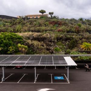 Aparcamiento del Parador de La Palma