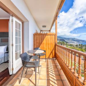 Habitación con terraza en el Parador de La Palma