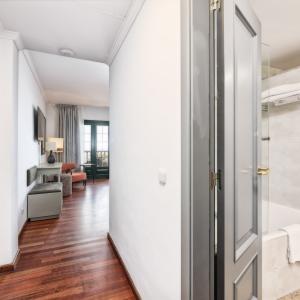 Pasillo de habitación del Parador de La Palma