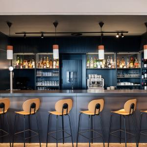 Barra de la cafetería del Parador de La Palma