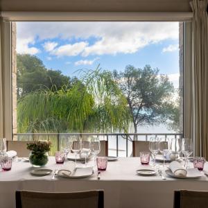 Banquete en restaurante del Parador de Málaga Gibralfaro