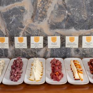 Muestra buffet desayuno del Parador de Málaga Gibralfaro