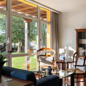 Zona de clientes del Parador de Manzanares