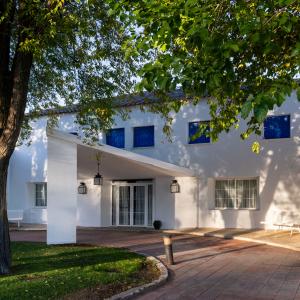 Acceso al Parador de Manzanares