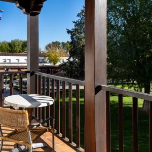 Terraza de habitación del Parador de Manzanares