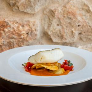Platos del restaurante del Parador de Molina de Aragón