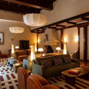Salón de clientes del Parador de Olite-Erriberri