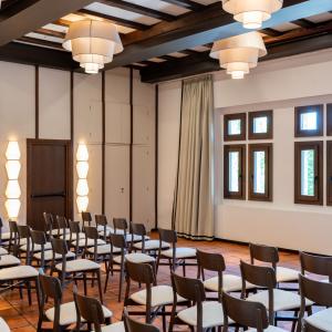 Detalle de salón para eventos en el Parador de Olite-Erriberri