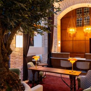 Recepción del Parador de Olite-Erriberri