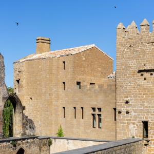 Arquitectura del Parador de Olite-Erriberri