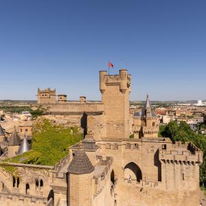 Palacio Real adyacente al Parador de Olite-Erriberri