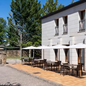 Acceso al Parador de Puebla de Sanabria
