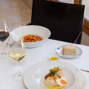 Muestra de gastronomía del restaurante del Parador de Puebla de Sanabria