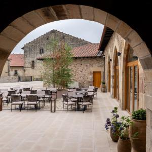 Terraza del Parador de Santillana Altamira